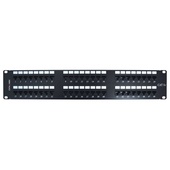 DYNAMIX 48 Port Cat5e UTP Patch Panel (19")