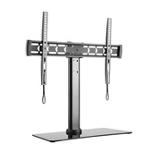 Brateck LDT03-11LT Tempered Glass TV Desk Stand