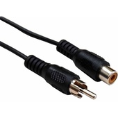 DYNAMIX RCA Plug to Socket Extension Cable (2m)