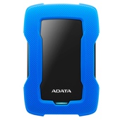 ADATA HD330 2TB Durable USB 3.1 External Hard Drive (Blue)