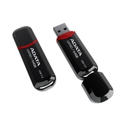 ADATA UV150 64GB USB 3.0 Flash Drive (Black/Red)