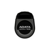 ADATA UD310 16GB Durable USB 2.0 Tiny Flash Drive (Black)