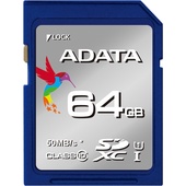 ADATA 64GB Premier UHS-I SDHC Memory Card (Class 10)