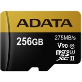 ADATA 256GB Premier ONE V90 UHS II Micro SDXC Memory Card