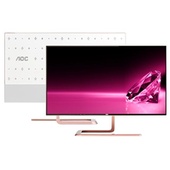 AOC Q2781PS 27" 2560x1440 Swarovski Ltd Ed. Monitor (Rose Gold, Crystal)