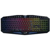 Genius GX Scorpion K9 7 Colour USB Wired Gaming Keyboard