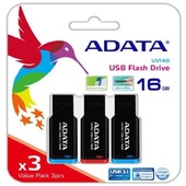 ADATA UV140 16GB USB 3.1 Flash Drive (3-Pack)