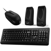 Genius KMS-U130 USB Keyboard & Mouse with Speakers