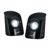 Genius SP-U115 USB Powered Mini Speakers (Black)