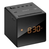 Sony ICFC1 Single Alarm Clock Radio (Black)