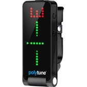 TC Electronic PolyTune Clip Polyphonic Clip-On Tuner (Black)