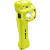 Pelican 3415 Right Angle Light with Magnet Belt Clip (Yellow)