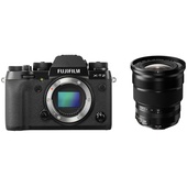 Fujifilm X-T2 Mirrorless Digital Camera (Black) with XF 10-24mm f/4 R OIS Lens