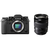 Fujifilm X-T2 Mirrorless Digital Camera (Black) with XF 18-135mm F3.5-5.6 R LM OIS WR Lens