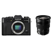 Fujifilm X-T20 Mirrorless Digital Camera (Black) with XF 10-24mm f/4 R OIS Lens