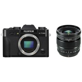 Fujifilm X-T20 Mirrorless Digital Camera (Black) with XF 16mm f/1.4 R WR Lens