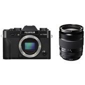 Fujifilm X-T20 Mirrorless Digital Camera (Black) with XF 18-135mm f/3.5-5.6 R LM OIS WR Lens