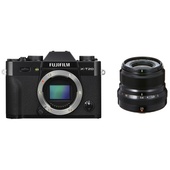 Fujifilm X-T20 Mirrorless Digital Camera (Black) with XF 23mm f/2 R WR Lens (Black)