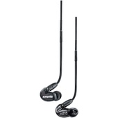 Shure SE215 Sound Isolating Earphones With 3.5mm Remote and Mic Cable - (Black)