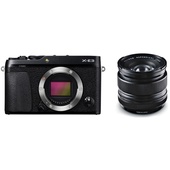 Fujifilm X-E3 Mirrorless Digital Camera (Black) with XF 14mm f/2.8 R Ultra Wide-Angle Lens