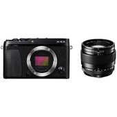 Fujifilm X-E3 Mirrorless Digital Camera (Black) with XF 23mm f/1.4 R Lens