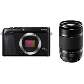 Fujifilm X-E3 Mirrorless Digital Camera (Black) with XF 55-200mm f/3.5-4.8 R LM OIS Lens