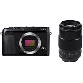 Fujifilm X-E3 Mirrorless Digital Camera (Black) with XF 80mm f/2.8 R LM OIS WR Macro Lens
