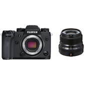 Fujifilm X-H1 Mirrorless Digital Camera with XF 23mm f/2 R WR Lens (Black)