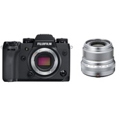 Fujifilm X-H1 Mirrorless Digital Camera with XF 23mm f/2 R WR Lens (Silver)