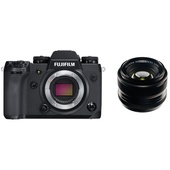 Fujifilm X-H1 Mirrorless Digital Camera with XF 35mm f/1.4 R Lens