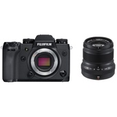 Fujifilm X-H1 Mirrorless Digital Camera with XF 50mm f/2 R WR Lens (Black)