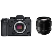 Fujifilm X-H1 Mirrorless Digital Camera with XF 56mm f/1.2 R Lens