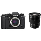 Fujifilm X-T3 Mirrorless Digital Camera (Black) with XF 10-24mm f/4 R OIS Lens