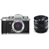 Fujifilm X-T3 Mirrorless Digital Camera (Silver) with XF 14mm f/2.8 R Ultra Wide-Angle Lens