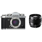 Fujifilm X-T3 Mirrorless Digital Camera (Silver) with XF 23mm f/1.4 R Lens