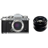Fujifilm X-T3 Mirrorless Digital Camera (Silver) with XF 35mm f/1.4 R Lens