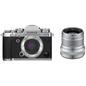 Fujifilm X-T3 Mirrorless Digital Camera (Silver) with XF 50mm f/2 R WR Lens (Silver)