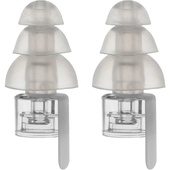 Etymotic Research ER-20 Etymotic High-Def Motorsport Earplugs (White/Clear, Large)
