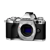 Olympus OM-D E-M5 Mark II Mirrorless Camera (Body Only, Silver)