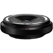 Olympus M.Zuiko Fisheye Body Cap 9mm f/8 Lens (Black)