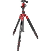 Manfrotto MKELEB5RD-BH Big Element Traveler Tripod with Ball Head (Red)