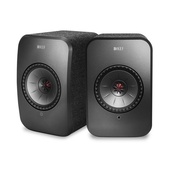 KEF LSX Wireless Mini Monitor Speakers (Black)