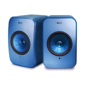 KEF LSX Wireless Mini Monitor Speakers (Blue)