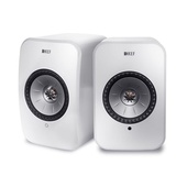 KEF LSX Wireless Mini Monitor Speakers (White)