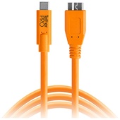 Tether Tools TetherPro USB Type-C Male to Micro-USB 3.0 Type-B Male Cable 4.6m (Orange)