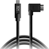 Tether Tools TetherPro USB Type-C Male to Micro-USB 3.0 Type-B Right-Angle Male Cable 4.6m (Black)