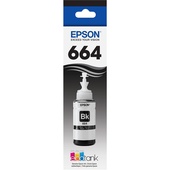 Epson T664 Black Ink Bottle 70 ml