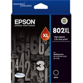 Epson 802XL High Capacity DURABrite Ultra Black Ink Cartridge