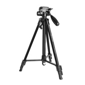 Promate Precise-140 3-Section Tripod with Rapid Adjustment Central Balance (Black)