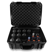 Titan Radio TR4X18PEL 18 Unit Rapid Rate Charger in Heavy Duty ABS Case